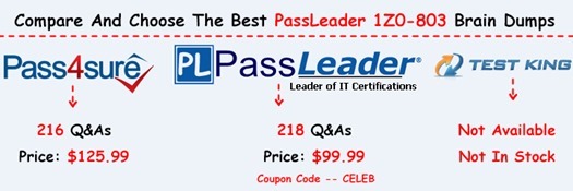 PassLeader 1Z0-803 Braindumps[16]