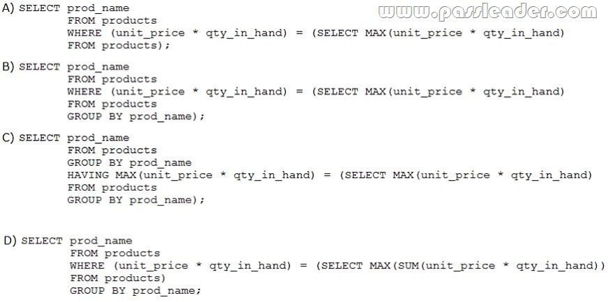 passleader-1Z0-061-dumps-212